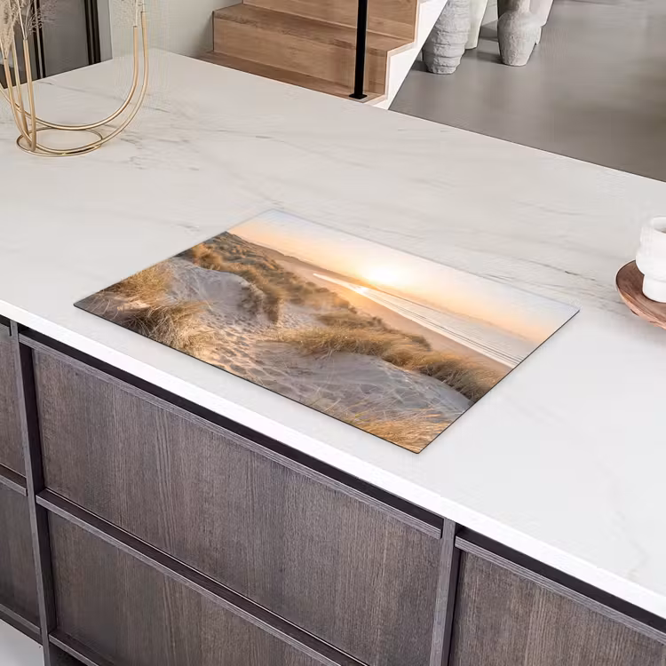Duinen - Strand - Zee Inductie beschermer vinyl 3mm klein -sfeer8