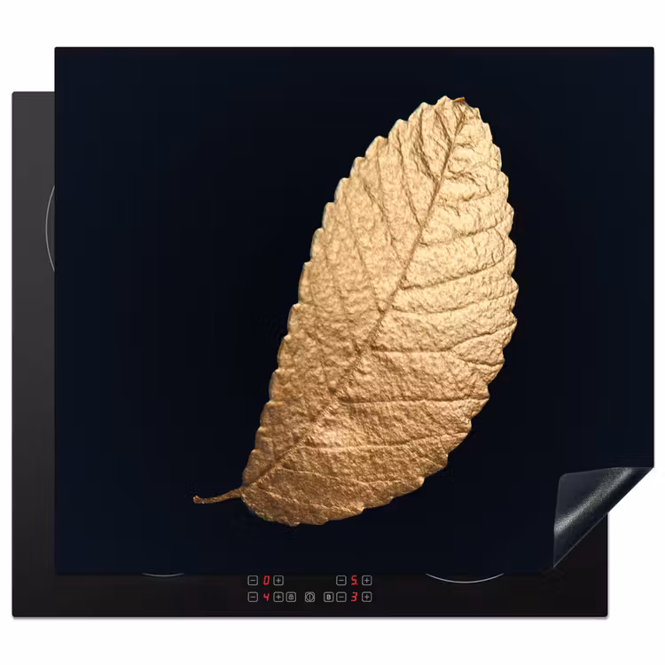 Elegantie in goud Inductie beschermer vinyl 3mm middel -3d