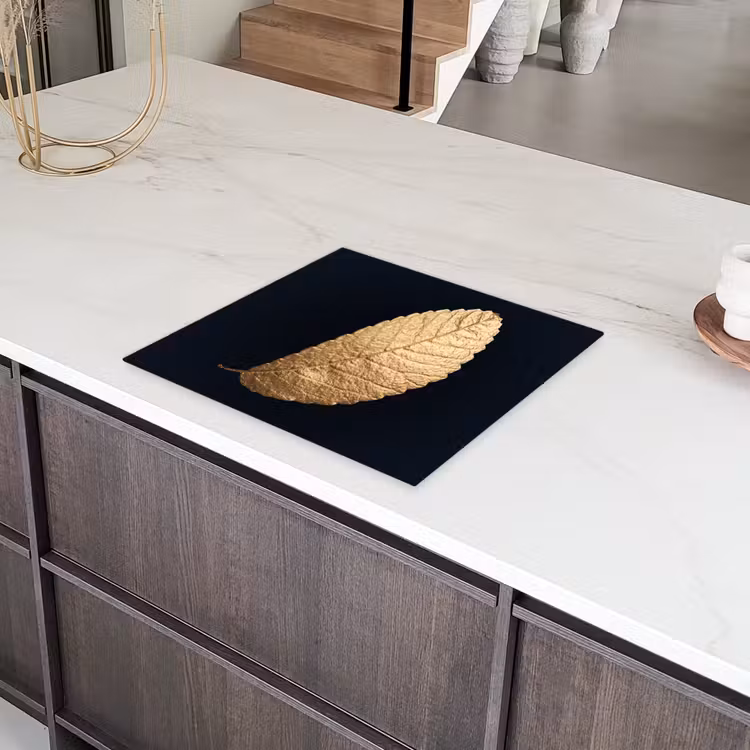 Elegantie in goud Inductie beschermer vinyl 3mm middel -sfeer8