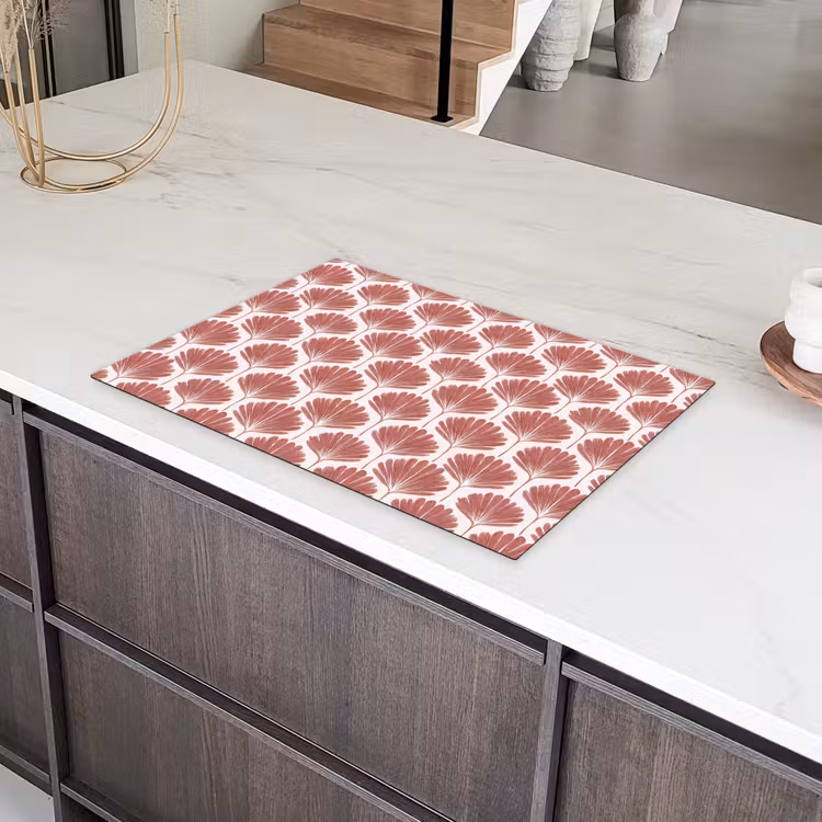 Waaier - Motief - Terra Inductie beschermer vinyl 3mm klein 276 -sfeer8