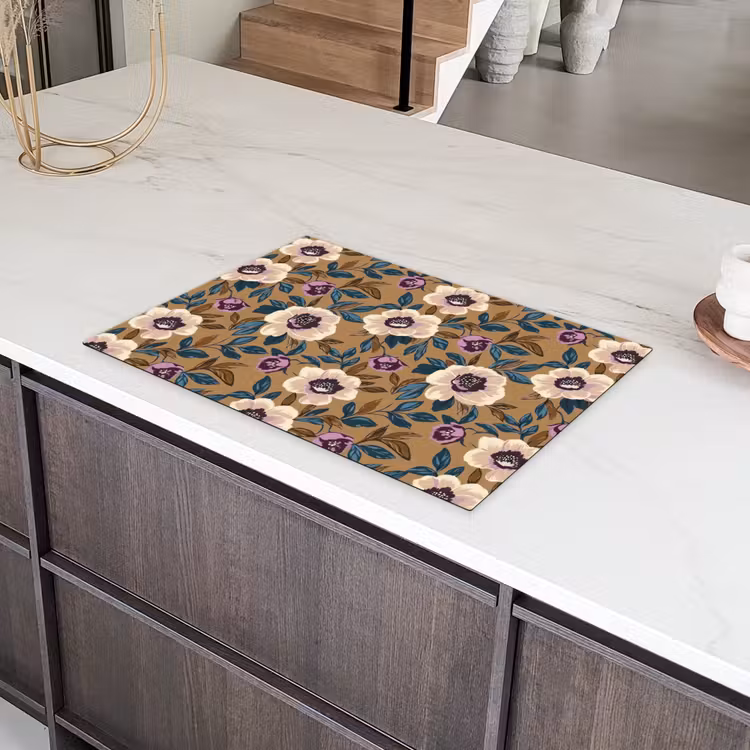 Floraal - Stilleven - Kleurrijk Inductie beschermer vinyl 3mm klein 276 -sfeer8