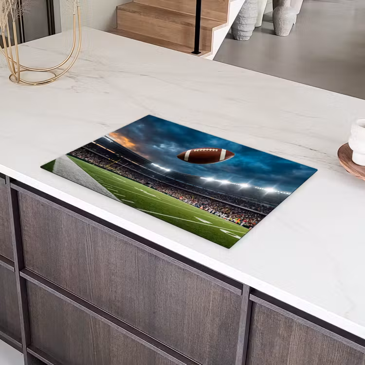 Football - Bal - Stadion - Sport Inductie beschermer vinyl 3mm klein -sfeer8