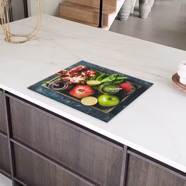 Fruitkist - Fruit - Smoothie Inductie beschermer vinyl 3mm groot -sfeer8