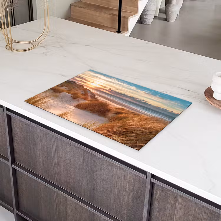 Gouden Uur aan de Kust Inductie beschermer vinyl 3mm klein -sfeer8