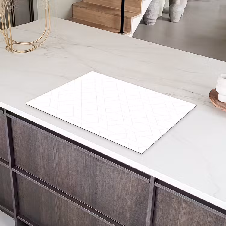 Grafisch - Patroon - Modern - Fijnstijl Inductie beschermer vinyl 3mm klein 276 -sfeer8