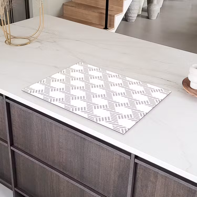 Grafisch - Patroon - Modern - Opvallend - Begrensd Inductie beschermer vinyl 3mm klein 276 -sfeer8