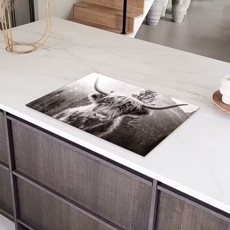 Bewaker van de Bergen Inductie beschermer vinyl 3mm klein -sfeer8