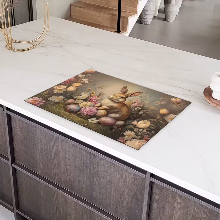 Haas - Stilleven - Bloemen Inductie beschermer vinyl 3mm klein -sfeer8