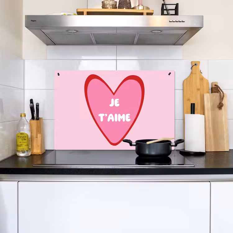 Hart - Frans - Valentijn - Roze Inductie beschemer met haakjes klein -sfeer2