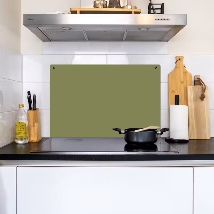 Herbal - Matcha - Groen Inductie beschemer met haakjes klein 777 -sfeer2
