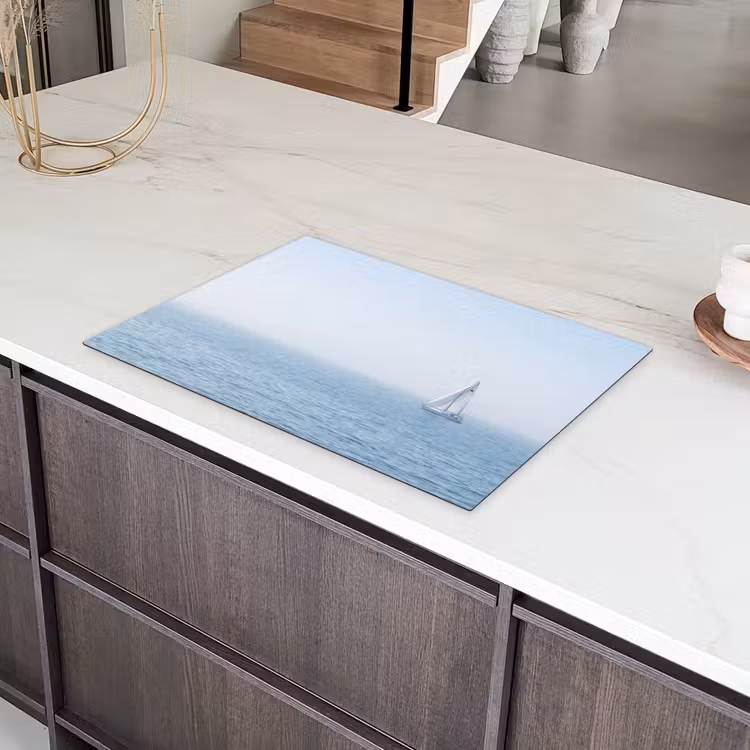 Horizon - Zeilboot - Zee Inductie beschermer vinyl 3mm klein -sfeer8