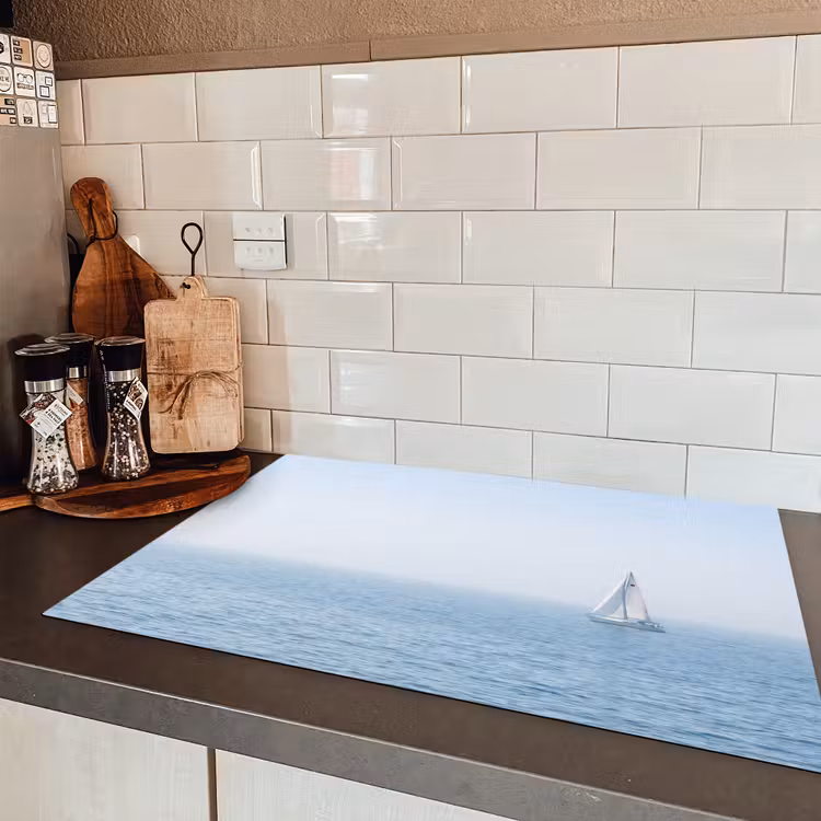 Horizon - Zeilboot - Zee Inductie beschermer vinyl 3mm klein -sfeer3