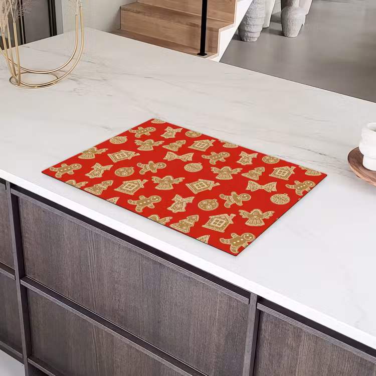 Illustratie - Koekjes - Rood Inductie beschermer vinyl 3mm klein 276 -sfeer8