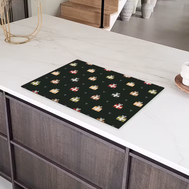 Illustratie - Cadeaus - Groen Inductie beschermer vinyl 3mm klein 276 -sfeer8