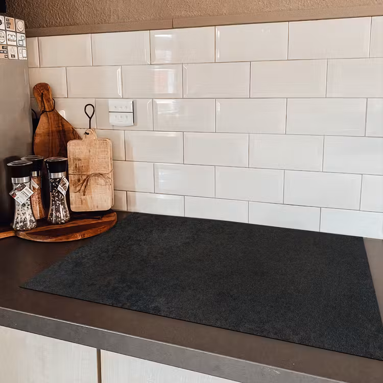 Industrieel - Beton - Grijs - Structuren - Retro Inductie beschermer vinyl 3mm klein -sfeer3