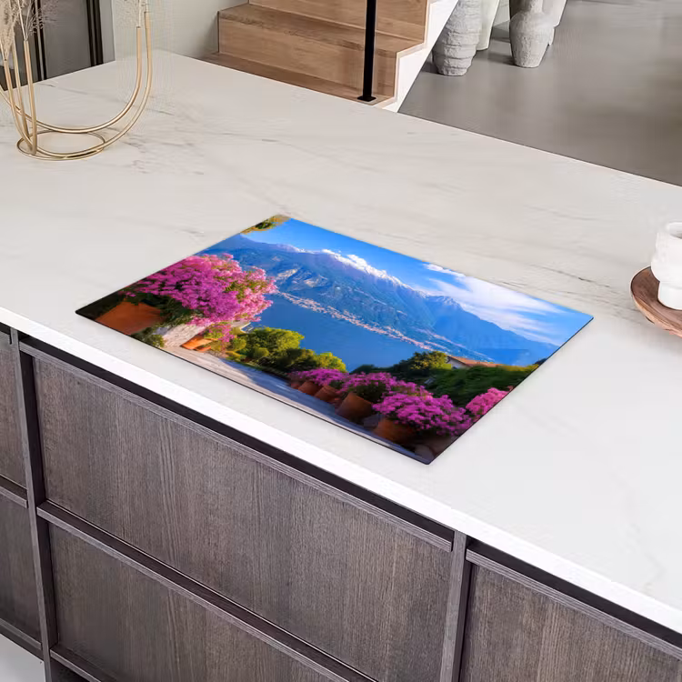 Lake Como - Italië - Landschap Inductie beschermer vinyl 3mm klein -sfeer8