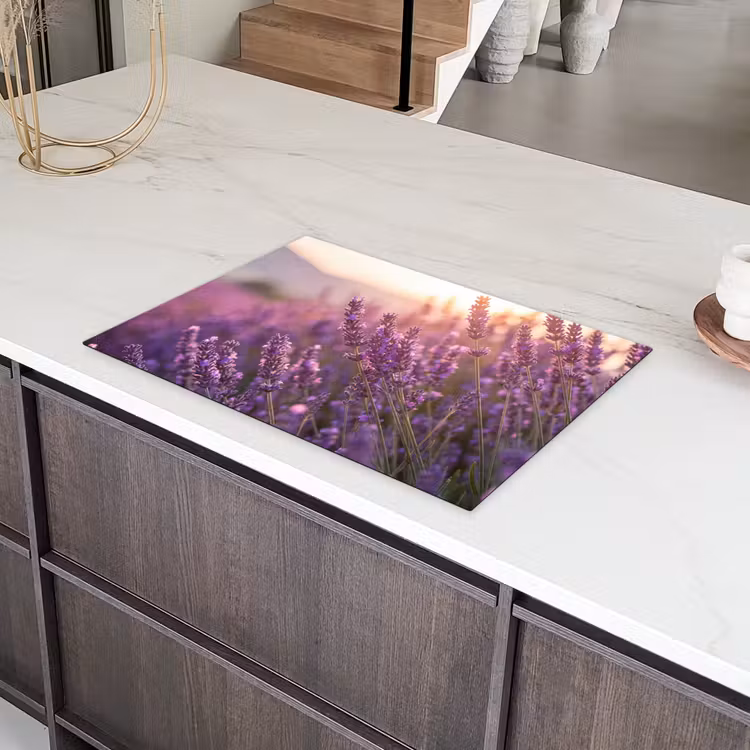 Lavendel - Paars - Zonlicht Inductie beschermer vinyl 3mm klein -sfeer8