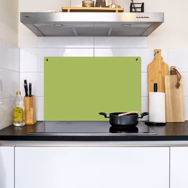 Lime - Glow - Groen Inductie beschemer met haakjes klein 777 -sfeer2