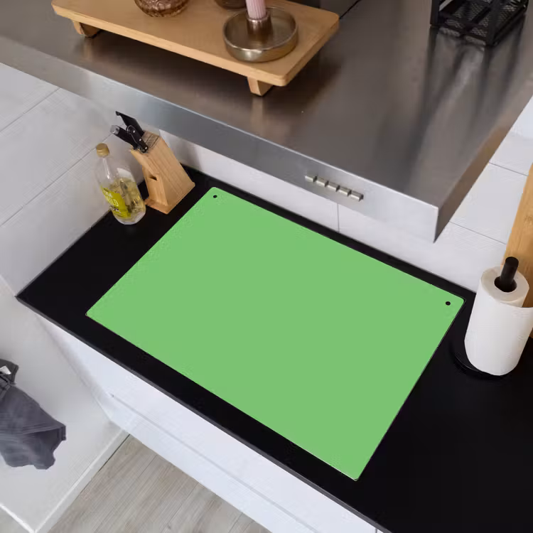 Meadow - Green - Groen Inductie beschemer met haakjes klein 777 -sfeer1