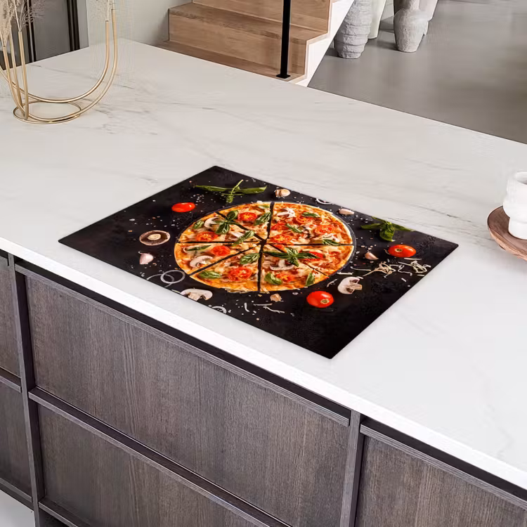 Mediterraans Feestmaal Inductie beschermer vinyl 3mm klein -sfeer8