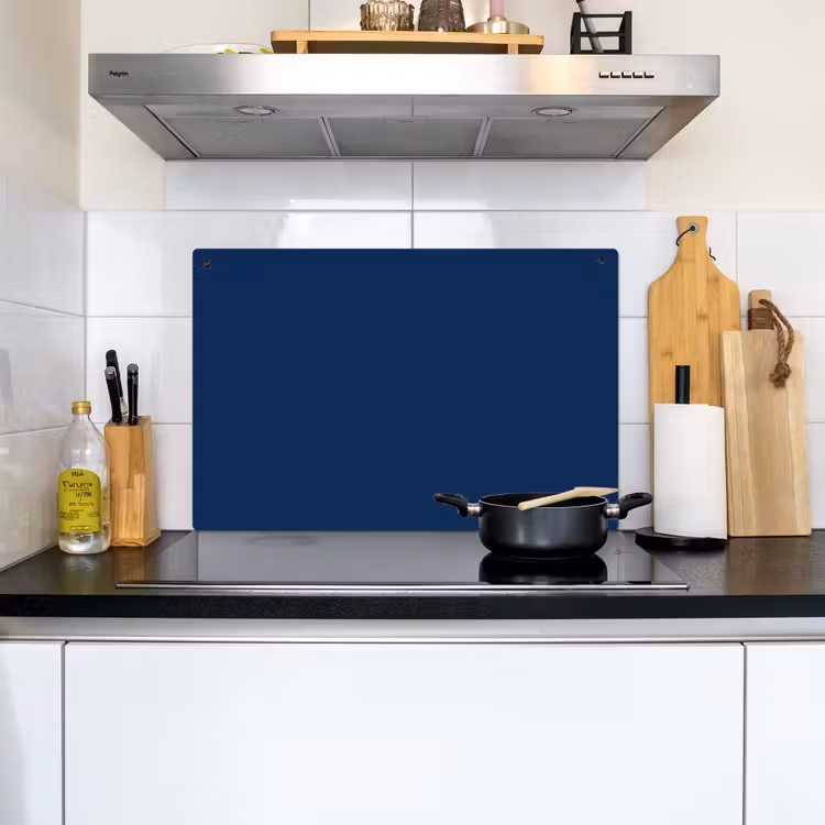 Midnight - Navy - Blauw Inductie beschemer met haakjes klein 777 -sfeer2