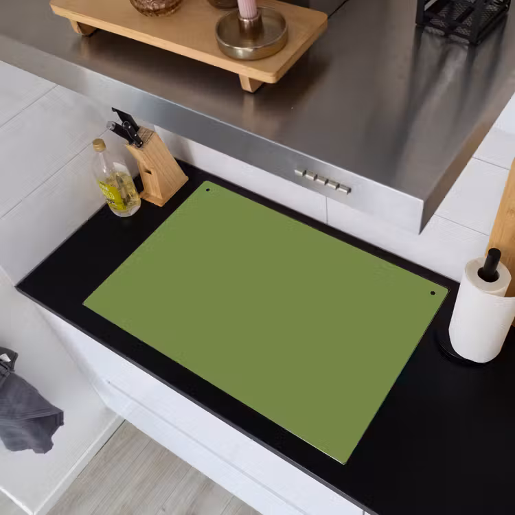 Moss - Green - Groen Inductie beschemer met haakjes klein 777 -sfeer1