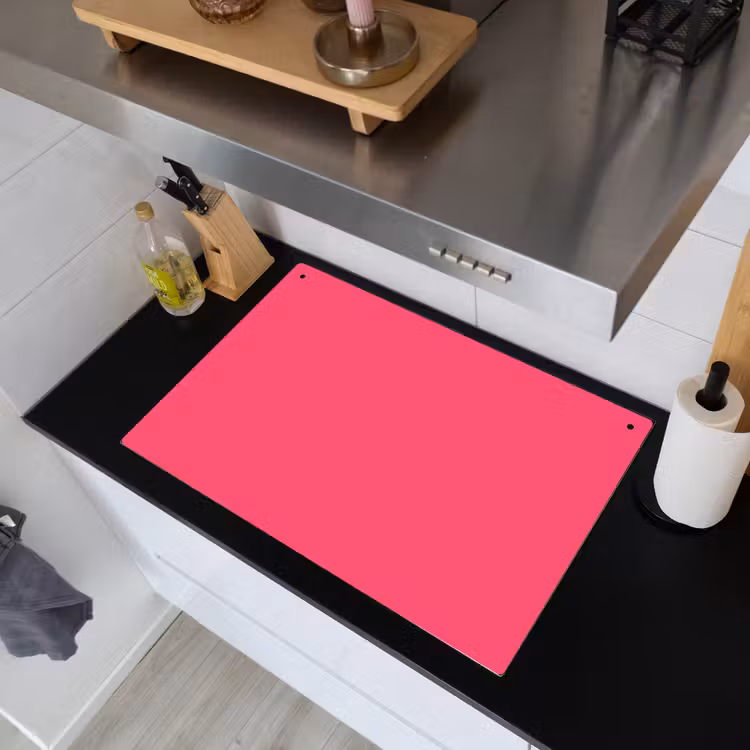 Neon - Flamingo - Roze Inductie beschemer met haakjes klein 777 -sfeer1