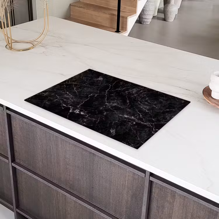 Nachtelijke Marmeren Hemel Inductie beschermer vinyl 3mm klein -sfeer8