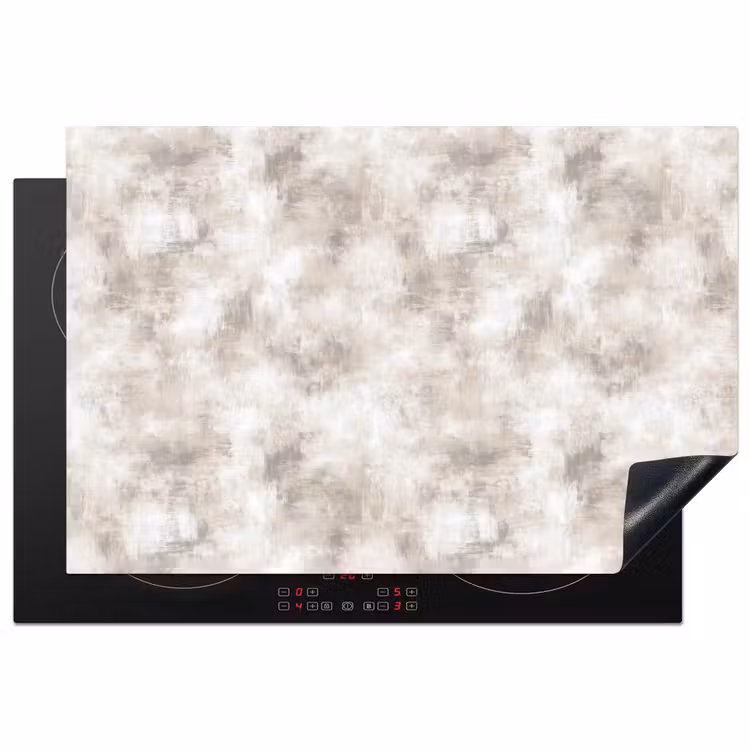 Organisch - Patroon - Gemêleerd Inductie beschermer vinyl 3mm klein 276 -3d