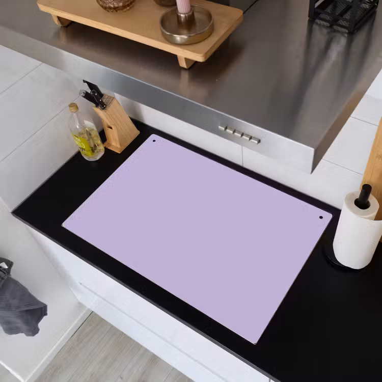 Pastel - Lilac - Paars Inductie beschemer met haakjes klein 777 -sfeer1