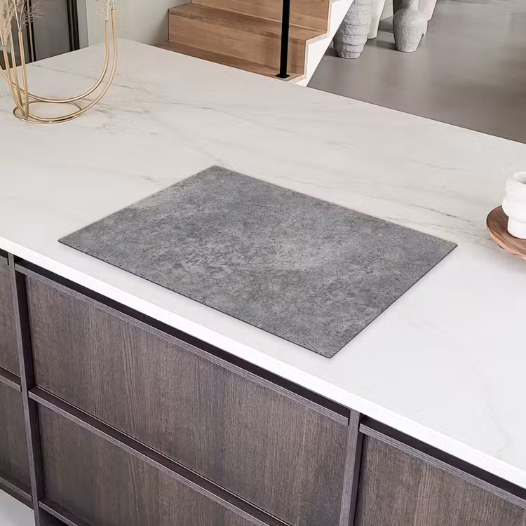 Patronen - Industrieel - Beton Inductie beschermer vinyl 3mm klein 276 -sfeer8