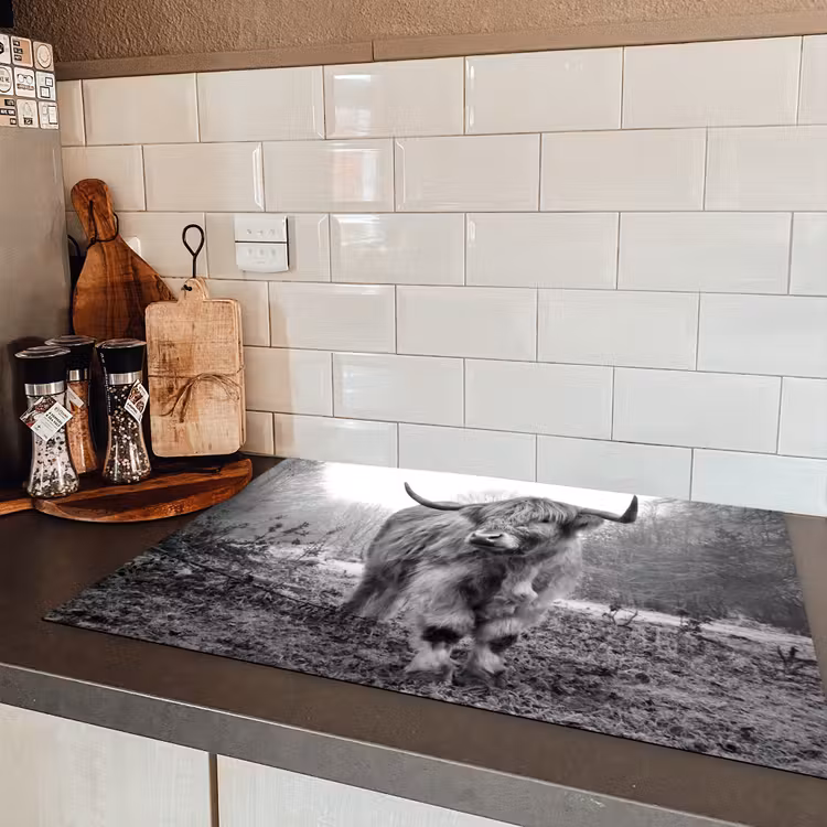 Heerser van de Mist Inductie beschermer vinyl 3mm klein -sfeer3