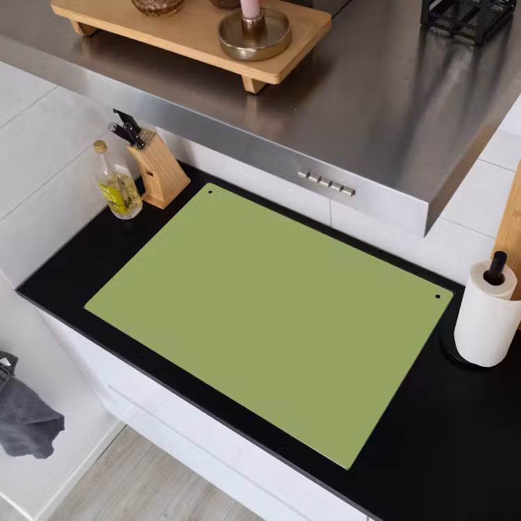 Sage - Green - Groen Inductie beschemer met haakjes klein 777 -sfeer1