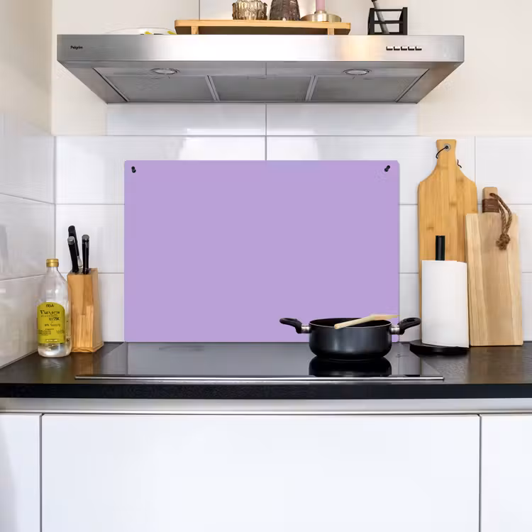 Soft - Lavender - Paars Inductie beschemer met haakjes klein 777 -sfeer2