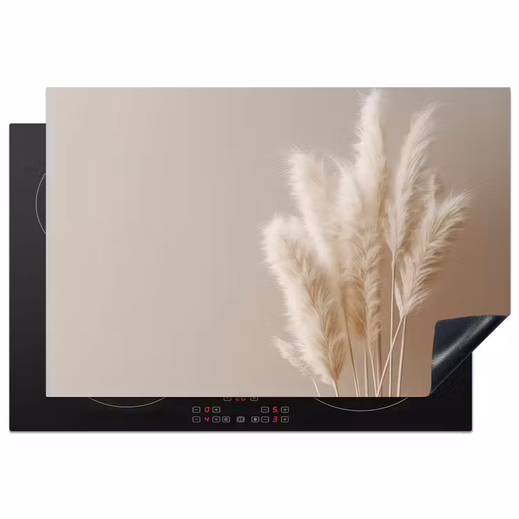 Zachte Fluistering van Pampasgras Inductie beschermer vinyl 3mm klein -3d