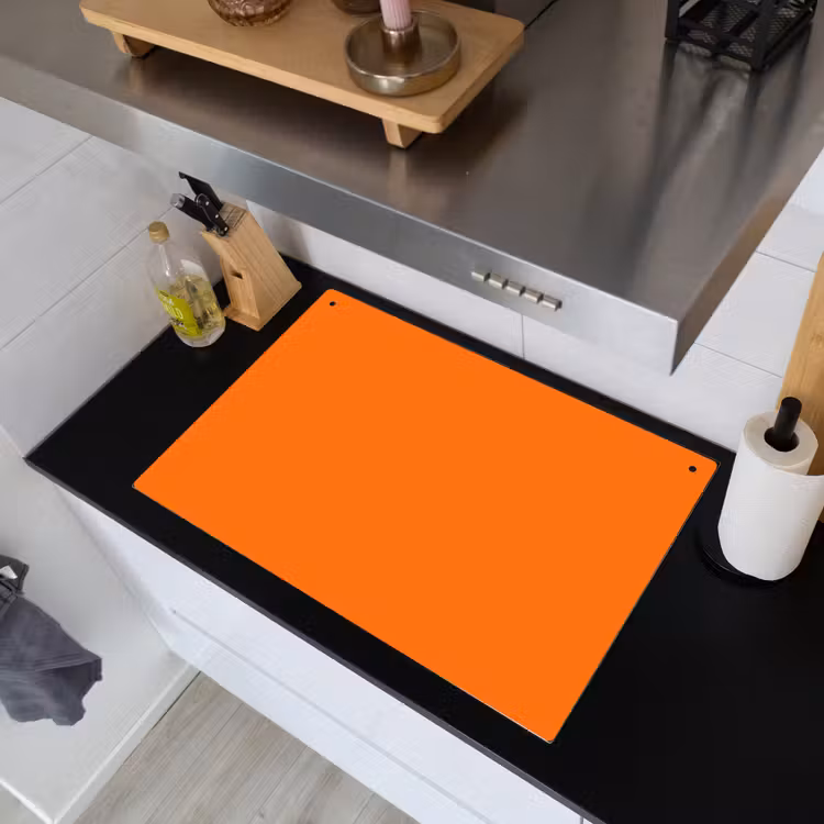 Spiced - Pumpkin - Oranje Inductie beschemer met haakjes klein 777 -sfeer1