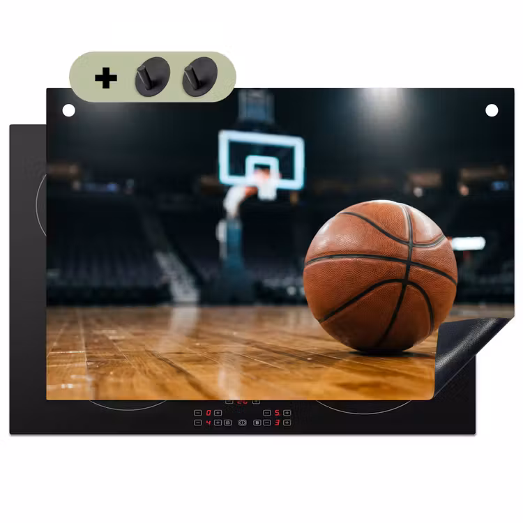 Basketbal - Arena - Sport Inductie beschemer met haakjes klein -3d