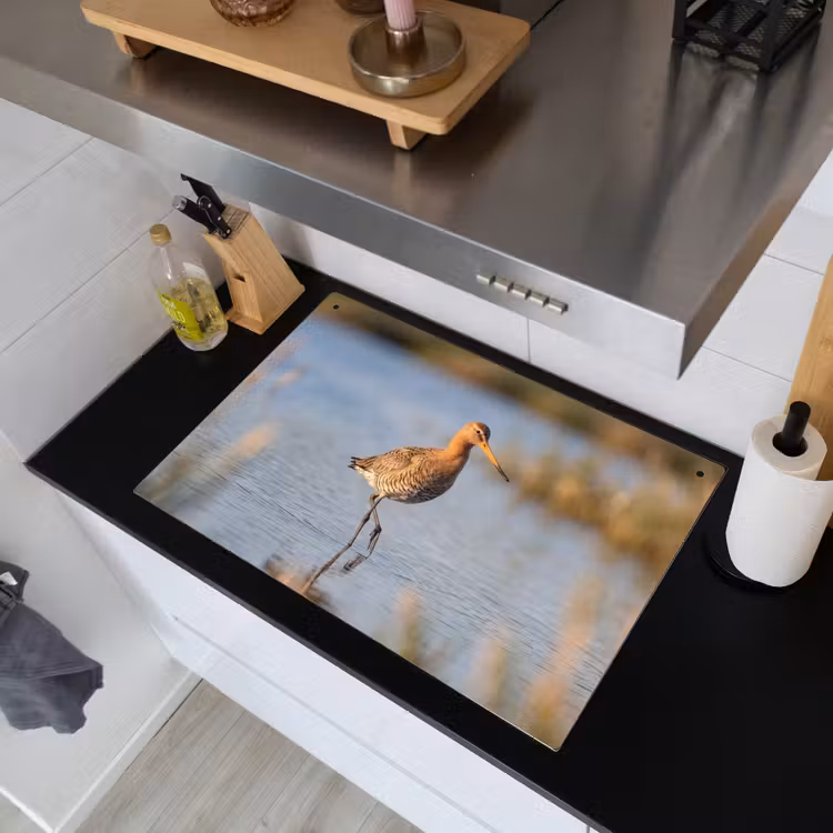 Vogel - Steltloper - Water - Natuur Inductie beschemer met haakjes klein -sfeer1