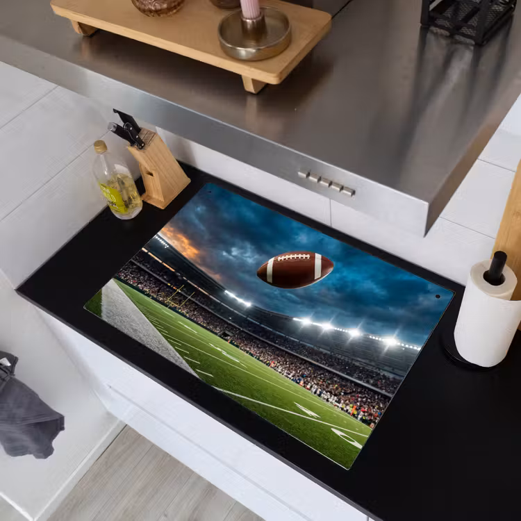 Football - Bal - Stadion - Sport Inductie beschemer met haakjes klein -sfeer1