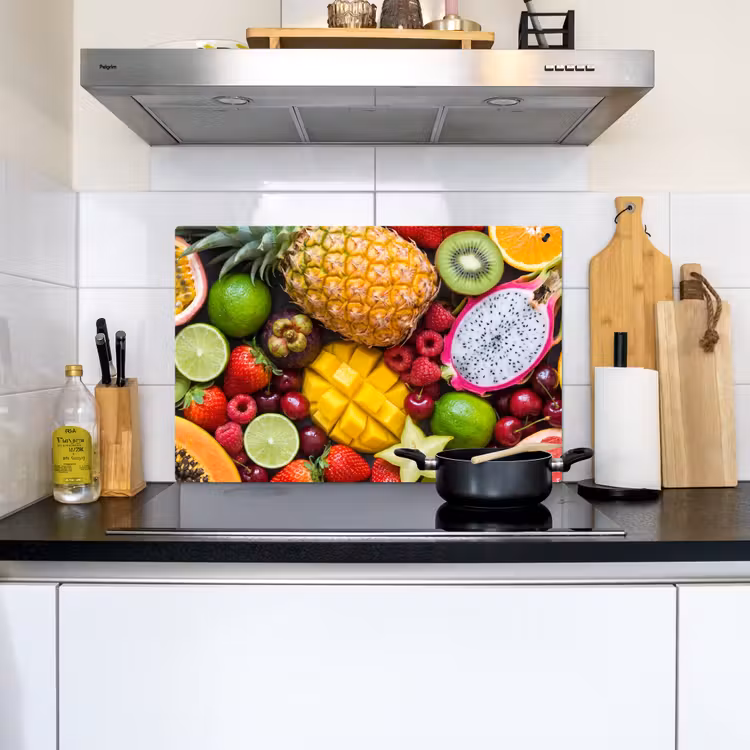 Fruit - Assortiment - Vers - Gezond - Kleurrijk Inductie beschemer met haakjes klein -sfeer2