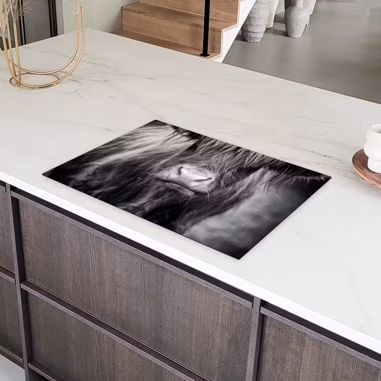 Stoïcijnse Blik Inductie beschermer vinyl 3mm klein -sfeer8