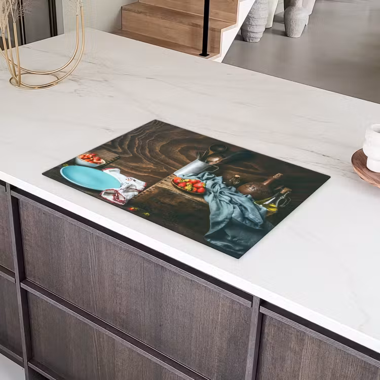 Zomerse Zoetheid in de Keuken Inductie beschermer vinyl 3mm klein -sfeer8