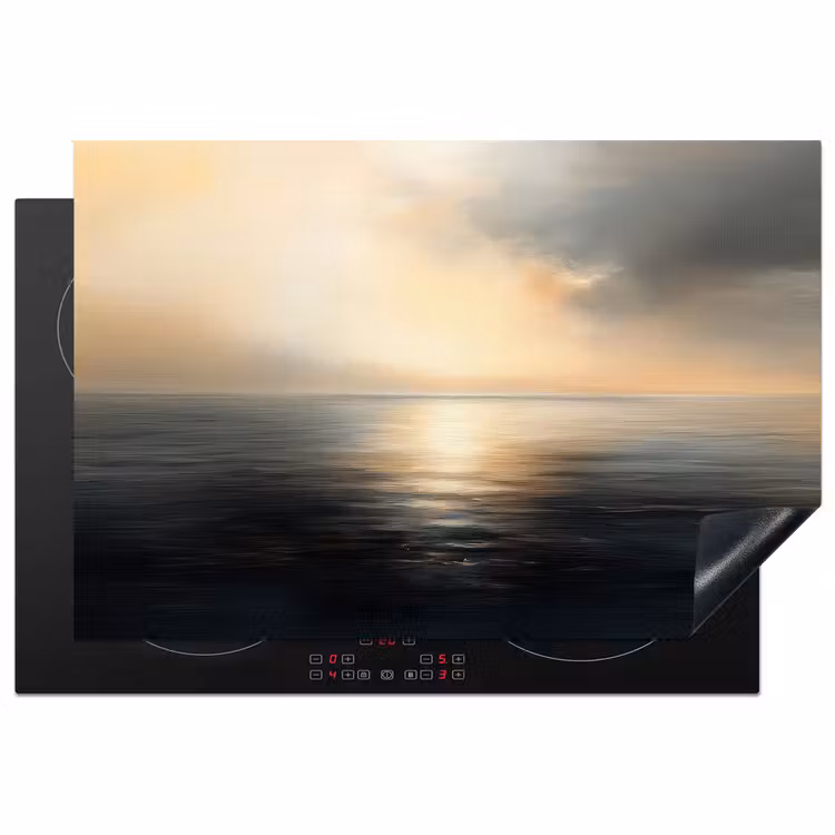 Zon - Horizon - Zee Inductie beschermer vinyl 3mm klein -3d