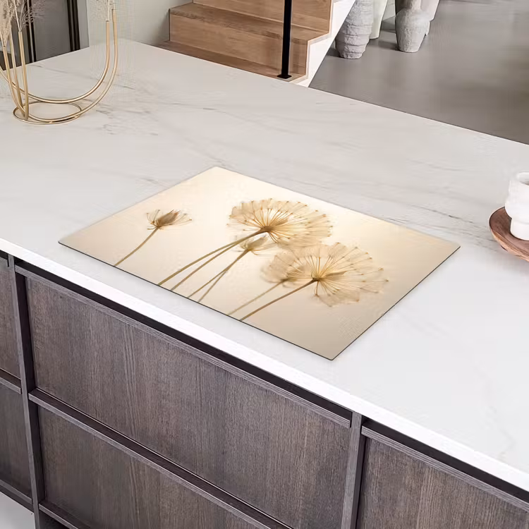 Zonovergoten Fragiliteit Inductie beschermer vinyl 3mm klein -sfeer8