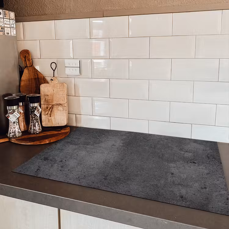 Het Fluisteren van Tijd Inductie beschermer vinyl 3mm klein -sfeer3