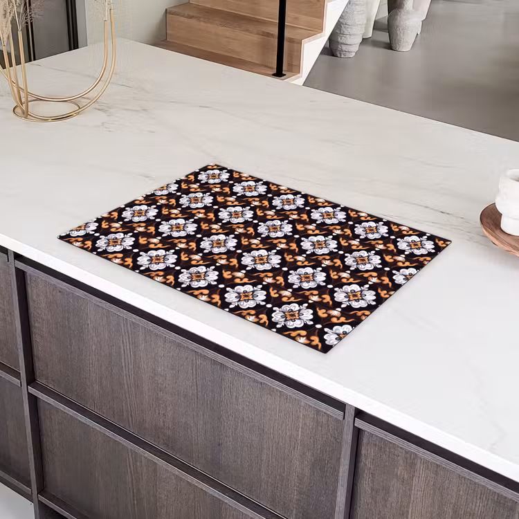 traditioneel - Element - Kleurrijk Inductie beschermer vinyl 3mm klein 276 -sfeer8
