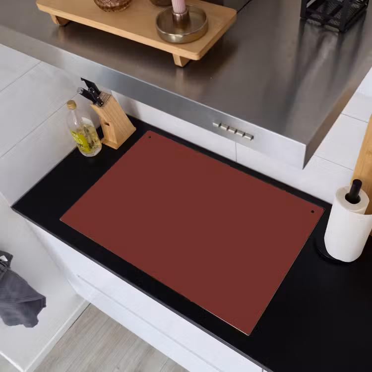 Valentine - Velvet - Rood Inductie beschemer met haakjes klein 777 -sfeer1