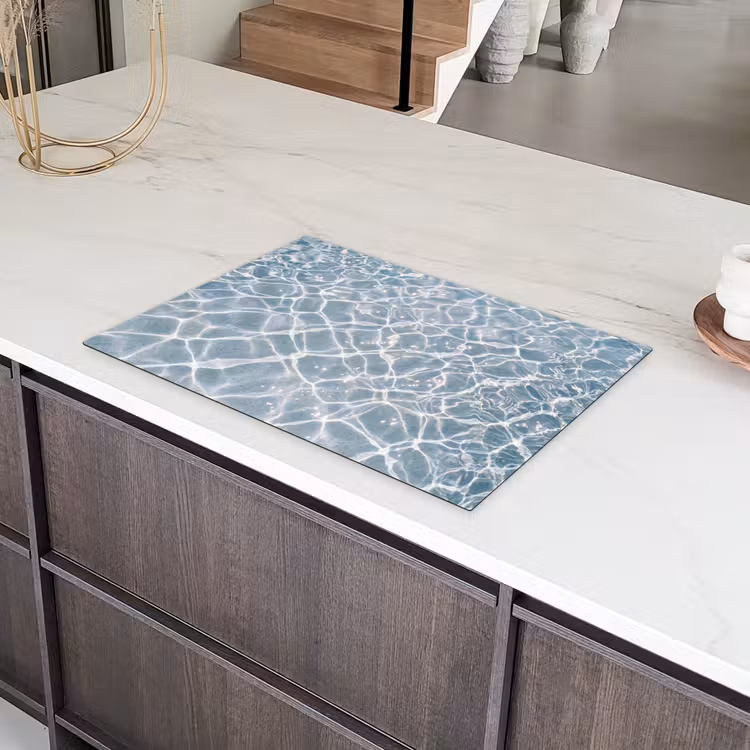 Water - Reflectie - Zonlicht Inductie beschermer vinyl 3mm klein -sfeer8