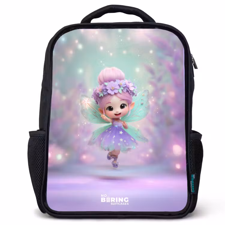 Elf - Tover - Magisch Rugzak - Zwart middel -3d
