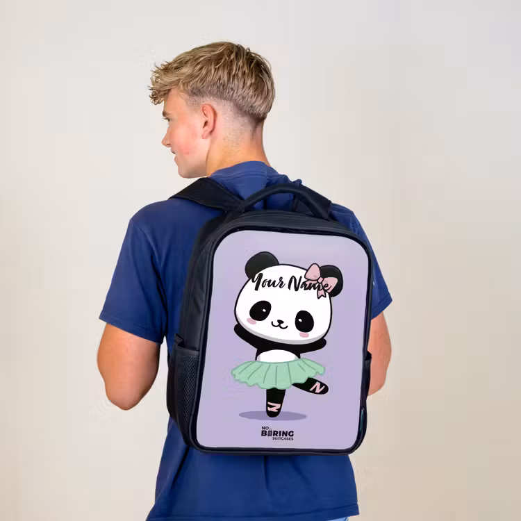 Kawai - Ballet - Panda Rugzak - Zwart middel -sfeer8